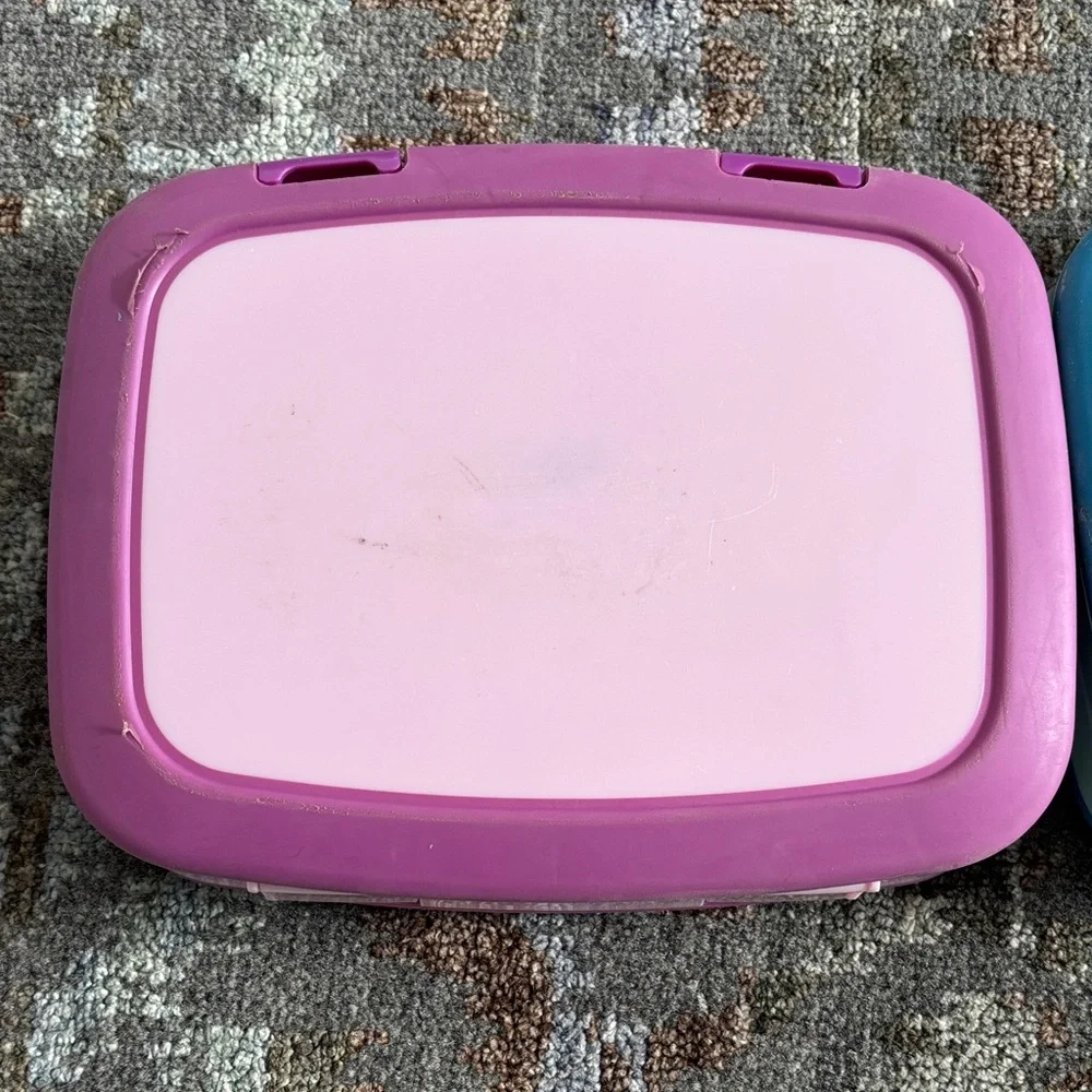 Bentgo Kids Pink and Blue Lunch Box - Picture 3 of 7